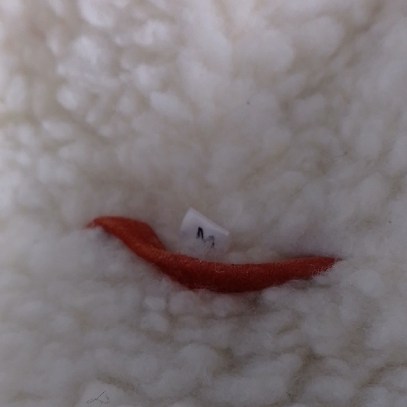 Vintage 80s Leather Sherpa Lined Jacket Shearling Collar - Picture 10 of 11